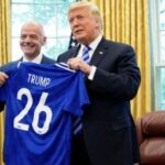 Глава ФИФА Инфантино встретился с Трампом в США