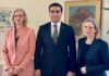Посол Туркменистана в Швейцарии встретился с советником госсекретаря