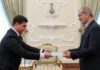 Посол Туркменистана вручил верительные грамоты Президенту Ирана