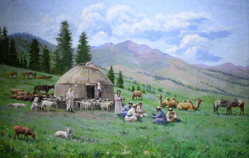 Степная палитра Николая Хлудова