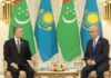 Туркменистан поздравил Казахстан с принятием Резолюции ООН по ЦА и Афганистану