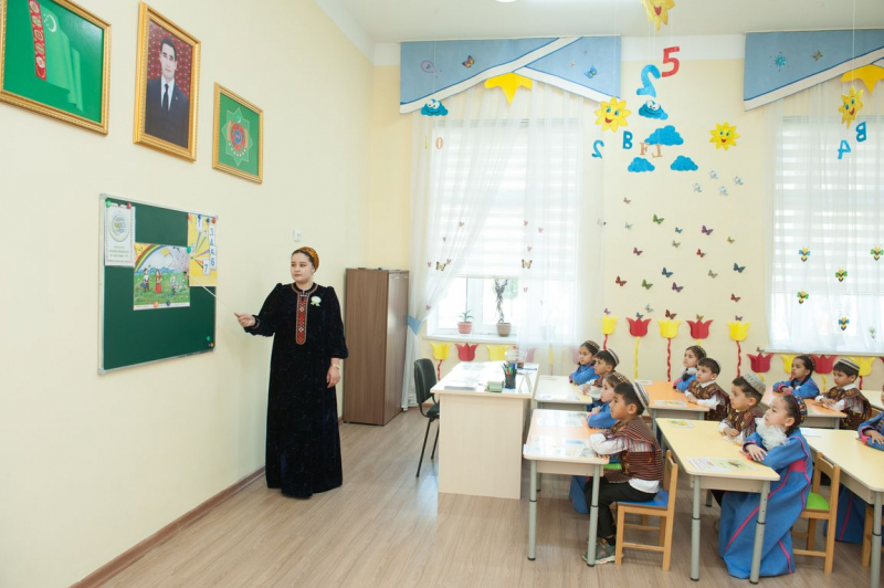 В Ашхабадском детском саду №147 отметили праздник Новруз