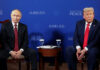 Американские СМИ обратили внимание на молчание президентов перед переговорами