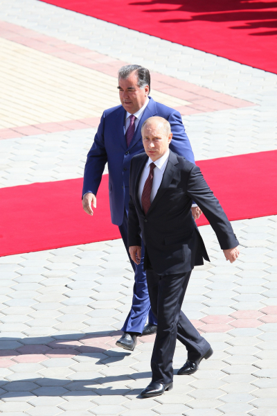 Владимир Путин совершит первый государственный визит в Таджикистан
