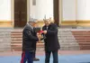 Адылбек Касымалиев вручил МЧС 116 единиц спецтехники
