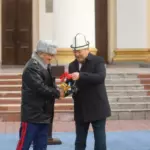 Адылбек Касымалиев вручил МЧС 116 единиц спецтехники