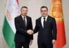 Садыр Жапаров принял премьер-министра Таджикистана Кохира Расулзода