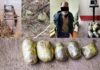 На Амударье предотвращена попытка контрабанды более 10 кг гашиша из Афганистана