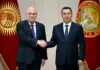 Садыр Жапаров встретился с Генсекретарем ОБСЕ Феридуна Синирлиоглу