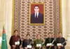 Состоялись праздничные поздравления женщин Меджлиса Туркменистана