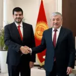 Глава кабмина Кыргызстана обсудил перспективы сотрудничества с президентом «Euronews» Педро Варгасом Давидом