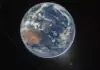 NASA опубликовало первые за 53 года фотографии Земли с борта пилотируемого корабля, летящего к Луне