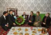 108-летнего ветерана Туркменистана Айдогды Амадыева поздравили с Днем Победы