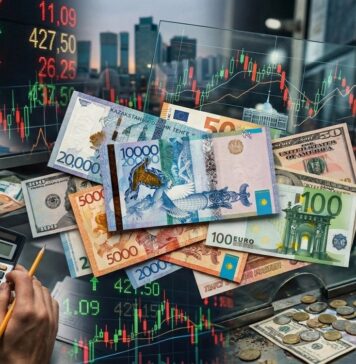 Курсы валют в обменниках Астаны и Алматы на 8 мая