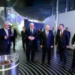 Садыр Жапаров вместе с главами государств ЕАЭС посетил выставку цифровых достижений в Астане