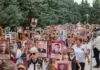 Свыше 1,2 тысячи человек приняли участие в акции «Бессмертный полк» в Ашхабаде
