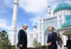 Узбекистан открыл мечеть в казахстанском Туркестане