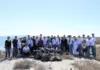 В Туркменбаши проведена акция по очистке побережья к Всемирному дню окружающей среды