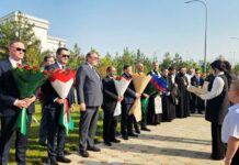 В Туркменистане прошла торжественно-траурная церемония к 85-й годовщине начала Великой Отечественной войны