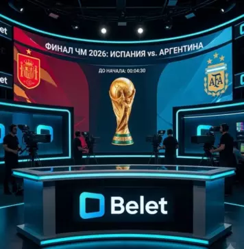 Belet впервые организует прямой эфир из студии перед финалом ЧМ-2026