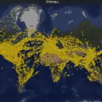 Flightradar24 зафиксировал рекордные 153 359 рейсов за сутки