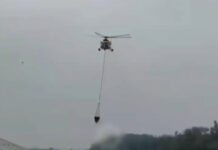 Порывистый ветер осложняет тушение природного пожара в ЗКО
