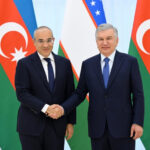 Президент Узбекистана принял главу Минэкономики Азербайджана Микаила Джаббарова