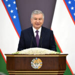 Шавкат Мирзиёев дал старт строительству новой магистрали Ташкент – Самарканд за 2,2 миллиарда долларов