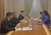 Сяоцзюнь Ван вступила в должность постоянного координатора ООН в Туркменистане