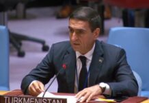 Туркменистан на заседании Совбеза ООН призвал использовать природные ресурсы во благо мира