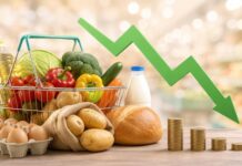 Цены на социально значимые продукты снизились в Казахстане по итогам августа
