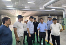 Министр энергетики Таджикистана ознакомился с работой текстильного предприятия Kazakhstan Lihua в Казахстане