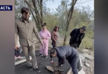 «Асфальт и бордюры разбираются голыми руками»: коммунальный скандал разгорелся в Степногорске (видео)