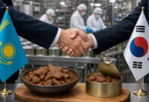 Казахстан и Южная Корея создадут совместное производство тушеного мяса