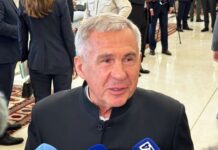 Минниханов поздравил Туркменистан с 35-летием независимости