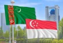 Руководство Сингапура направило послание Президенту Туркменистана