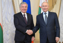 Шавкат Мирзиёев поздравил Владимира Путина с успешным проведением выборов в Госдуму