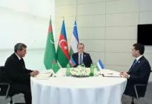 Главы МИД Туркменистана, Азербайджана и Узбекистана провели встречу в Баку