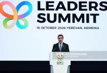 Президент Туркменистана выступил на саммите лидеров COP17 в Ереване