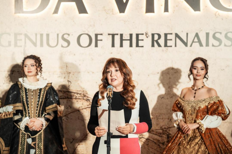 Международная выставка «Leonardo da Vinci: Genius of the Renaissance» прошла в Астане