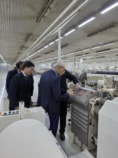 Посол Пакистана и председатель Nishat Group посетили текстильные предприятия Туркменистана