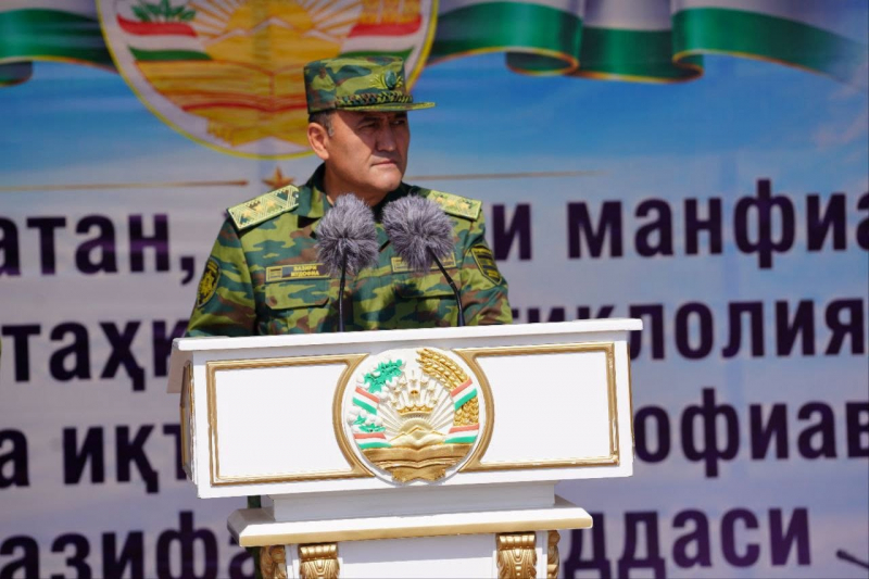 На полигоне «Чорук-Дарон» завершились масштабные военные учения