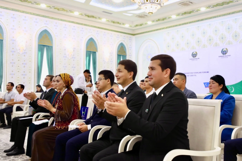 Делегация Туркменистана приняла участие в открытии молодежного форума в Хиве