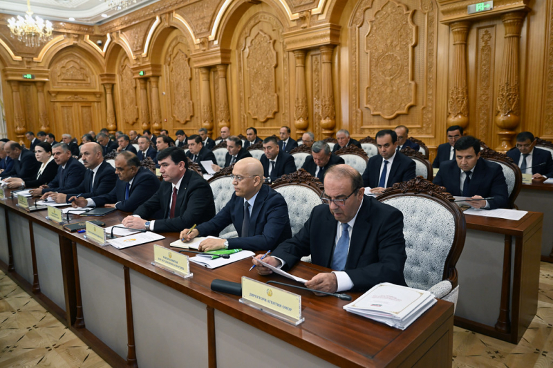 Состоялось заседание Правительства Республики Таджикистан