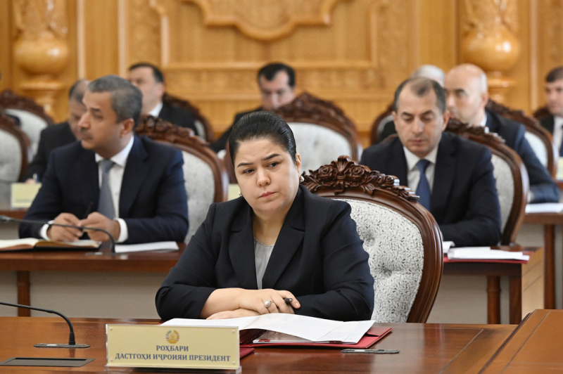 Состоялось заседание Правительства Республики Таджикистан