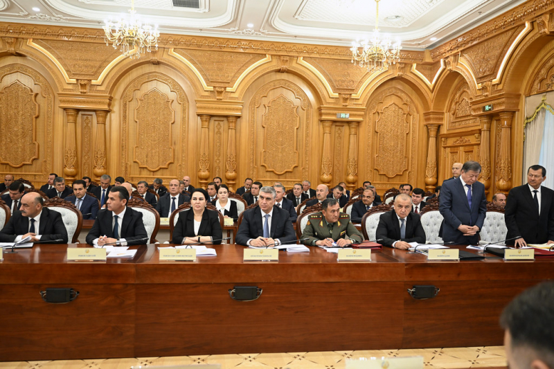 Состоялось заседание Правительства Республики Таджикистан