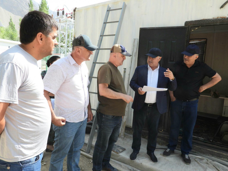 В селе Рож Шугнанского района завершается строительство солнечной электростанции мощностью 3 МВт