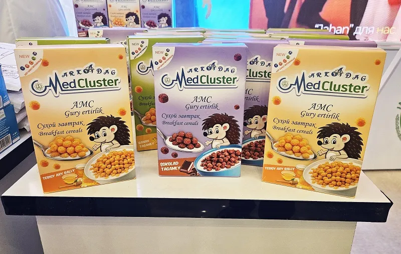 В Туркменистане на Kids Expo презентована продукция медицинского кластера города Аркадага