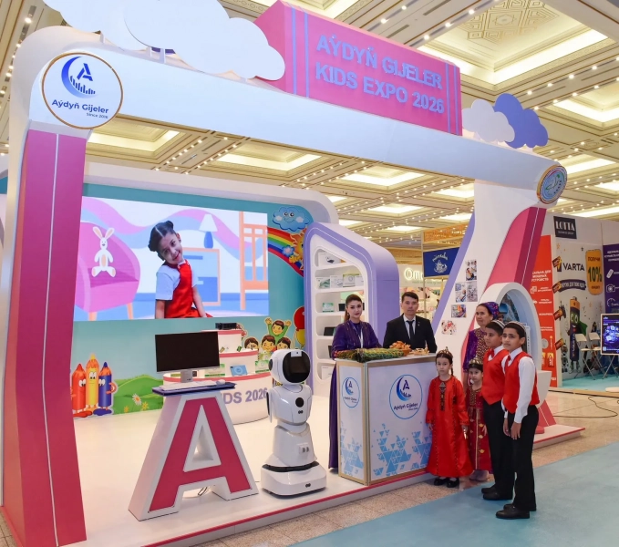 В Туркменистане разработали детское стоматологическое кресло с экраном